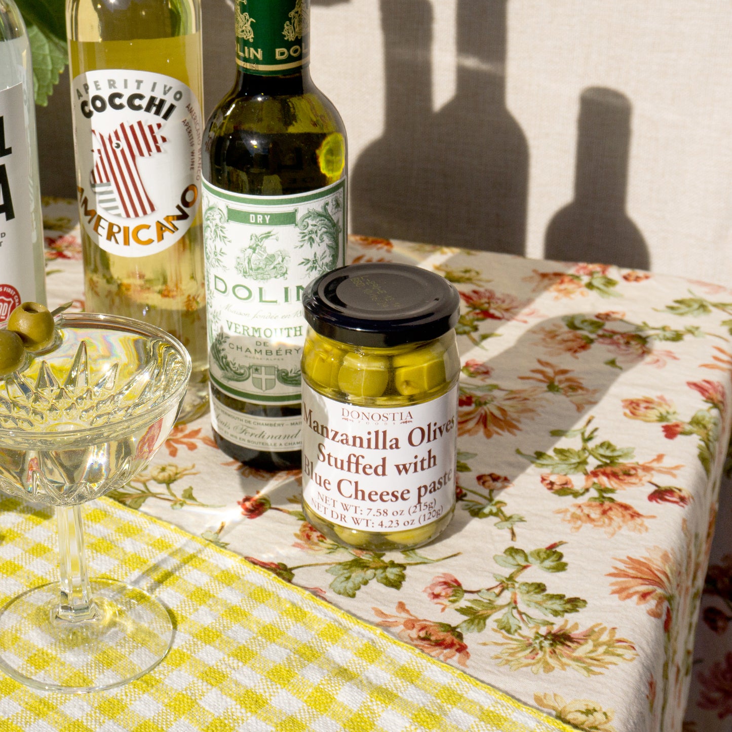 Manzanilla Olives Stuffed with Blue Cheese