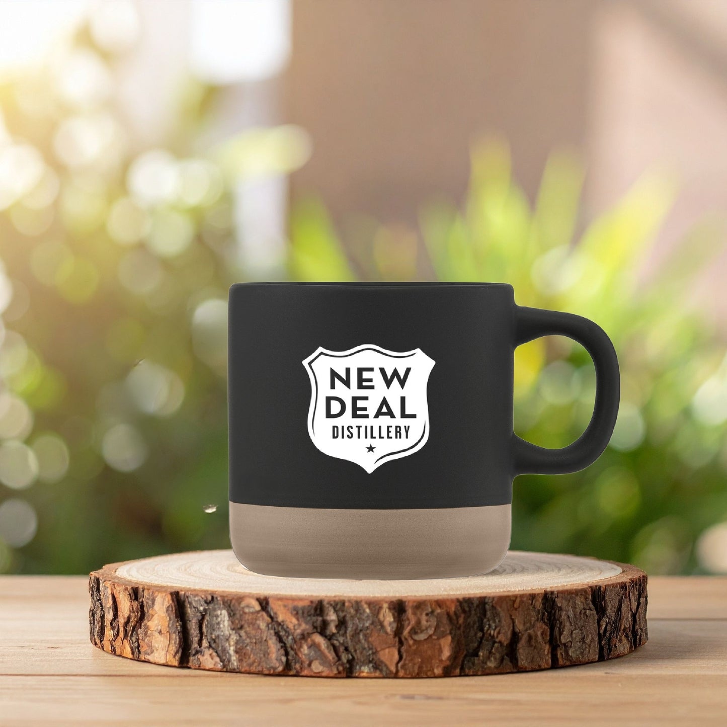 New Deal Rustic Ceramic Mug
