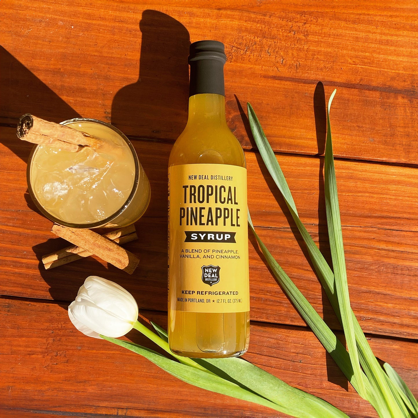 New Deal Tropical Pineapple Syrup