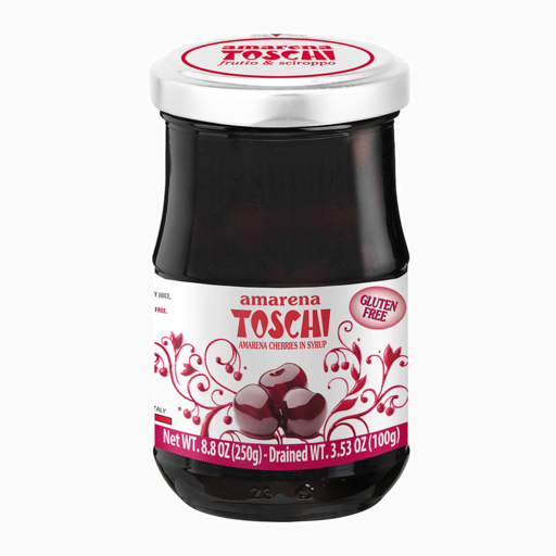 Toschi Amarena Cocktail Cherries in Syrup
