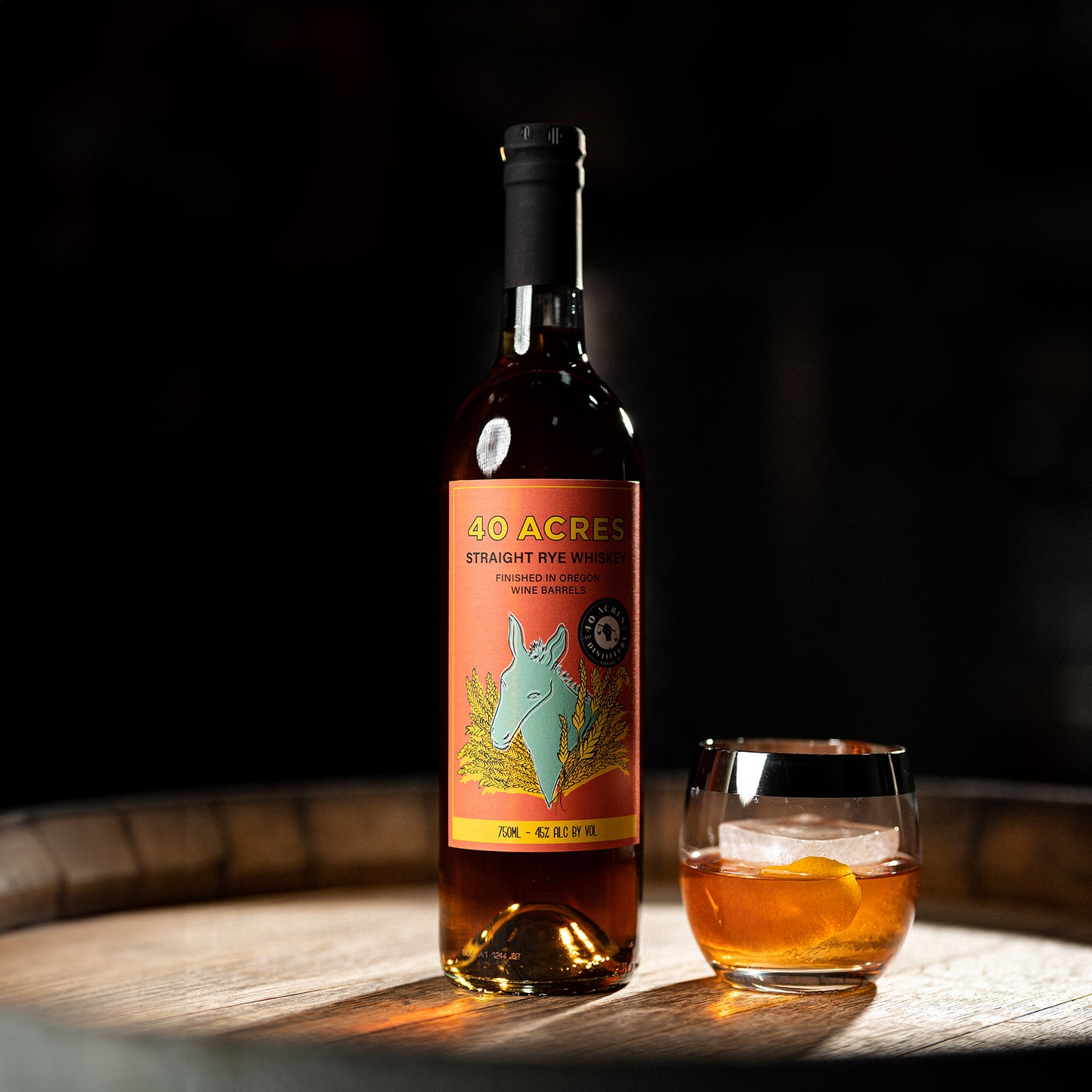 Guest Spirit 40 Acres Straight Rye Whiskey