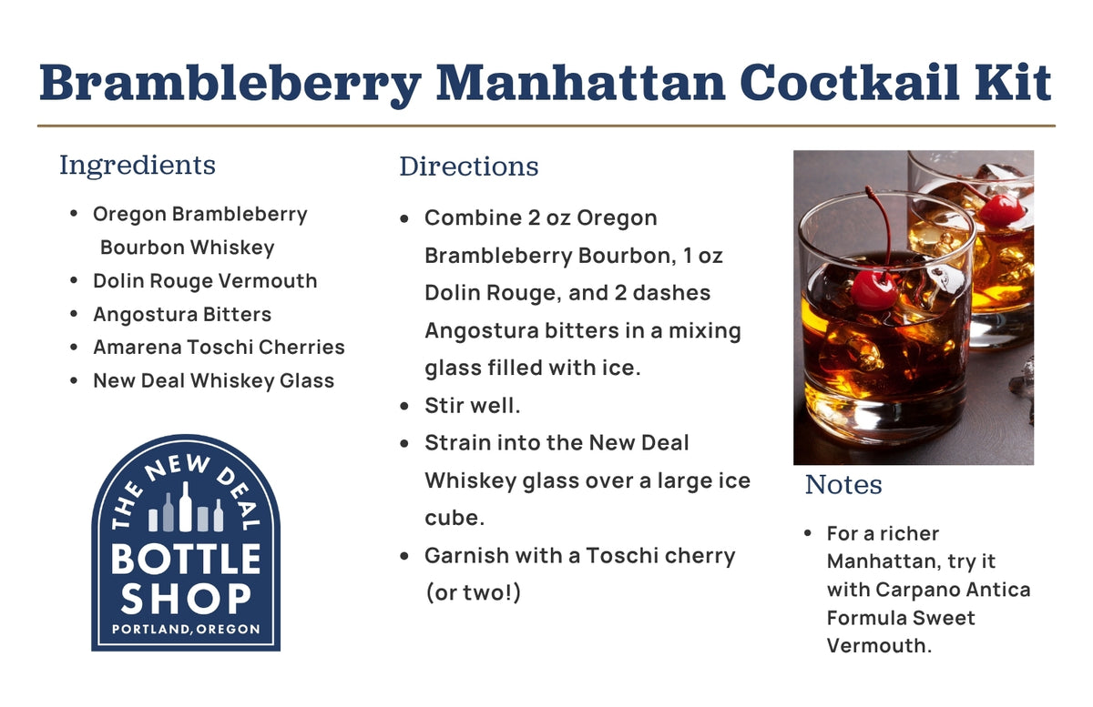 Brambleberry Manhattan Cocktail Kit