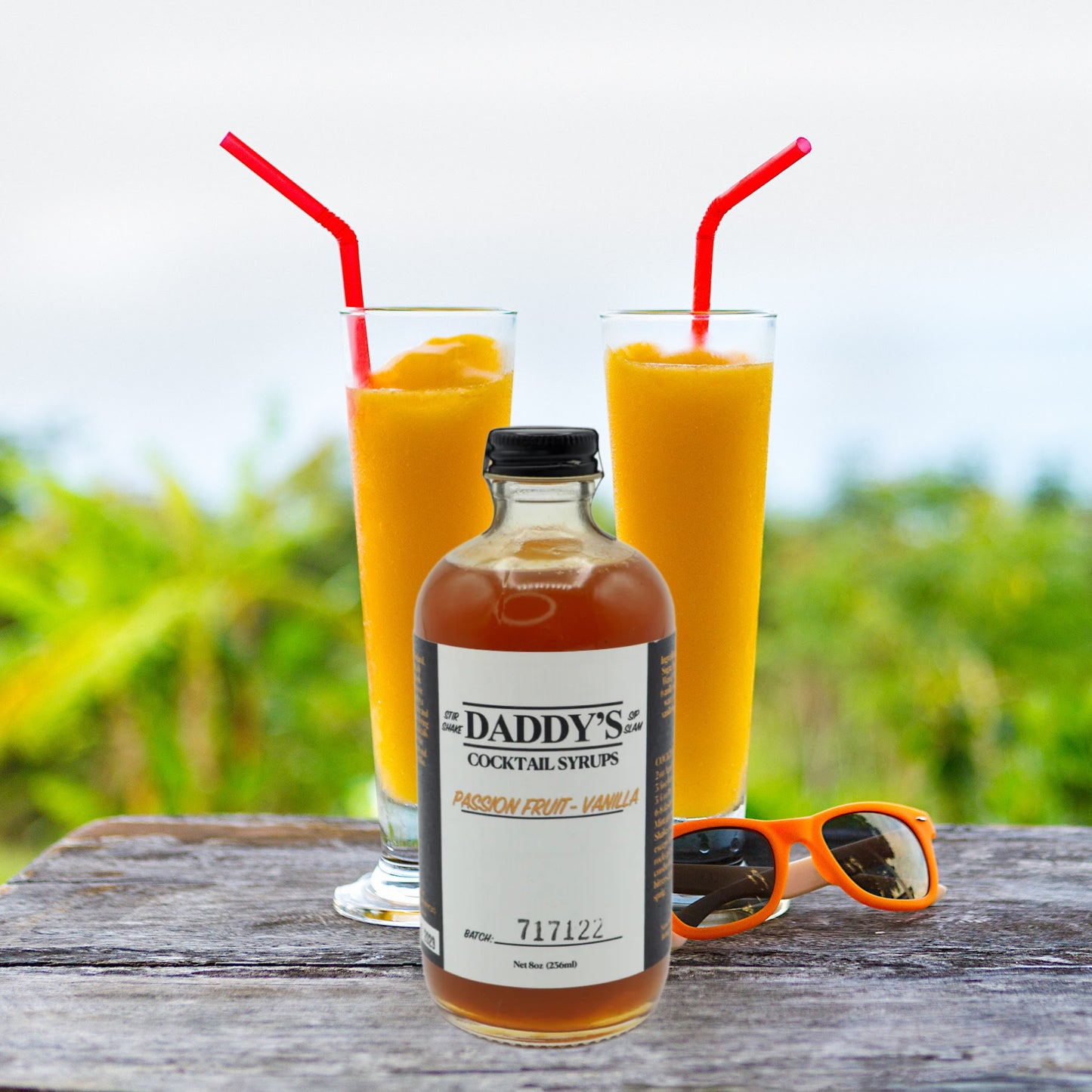 Daddy's Passion Fruit Vanilla Cocktail Syrup