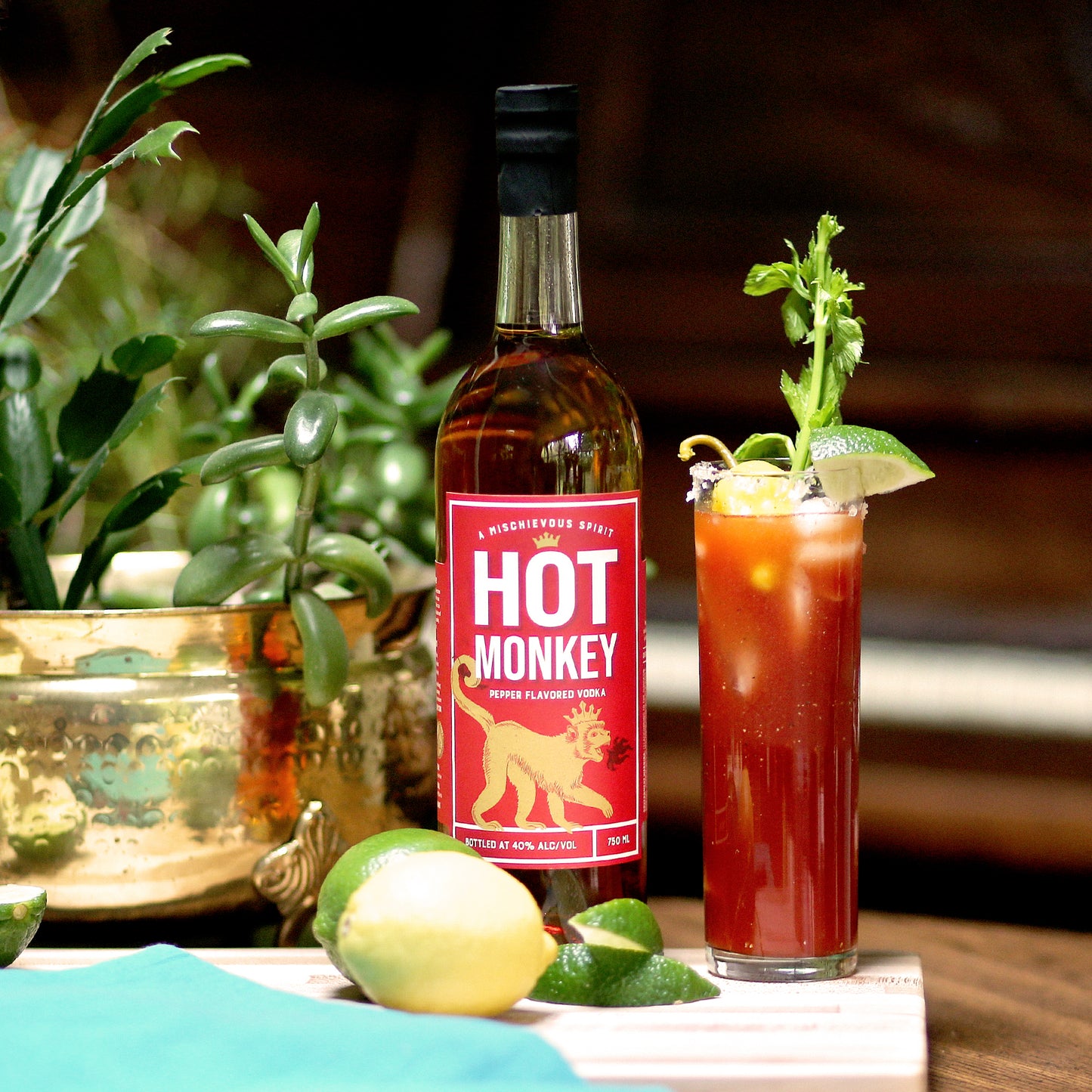 Hot Monkey Pepper Vodka