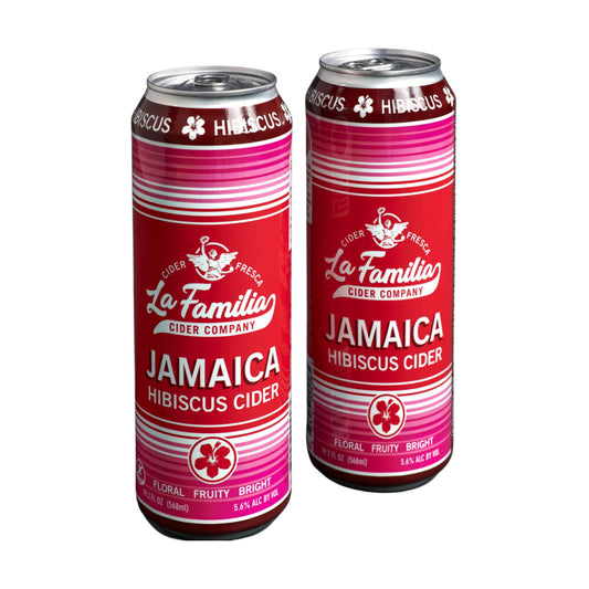 La Familia Cider Company Jamaica Hibiscus Cider