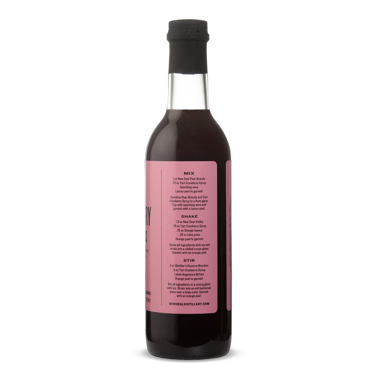 New Deal Tart Cranberry Syrup