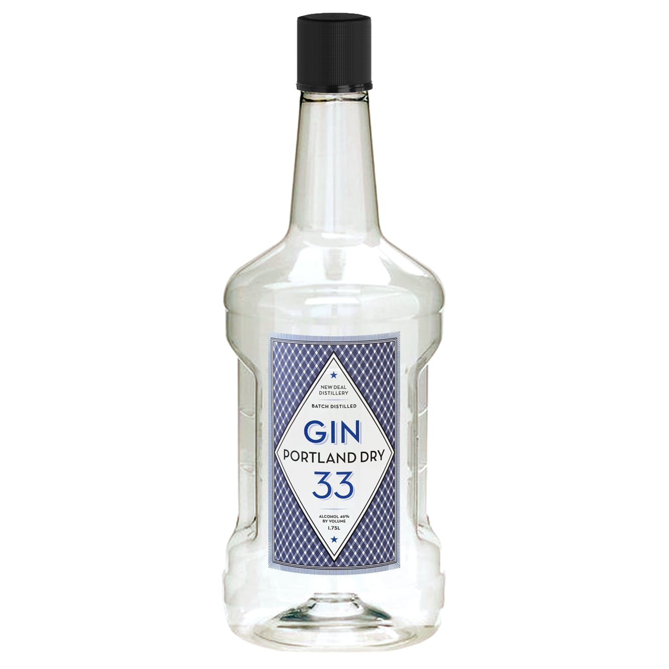New Deal Portland Dry Gin 33 – 1.75L